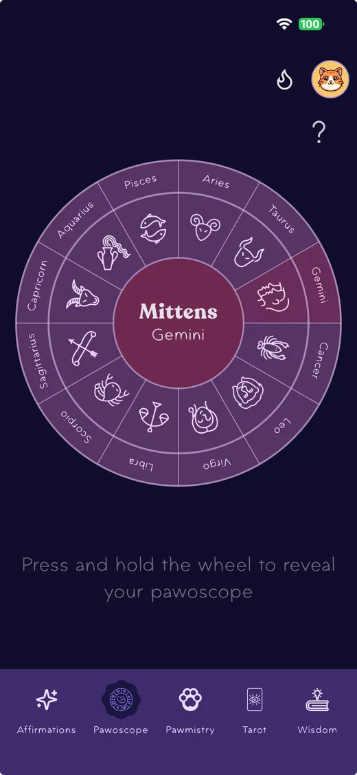 Pawoscope screenshot
